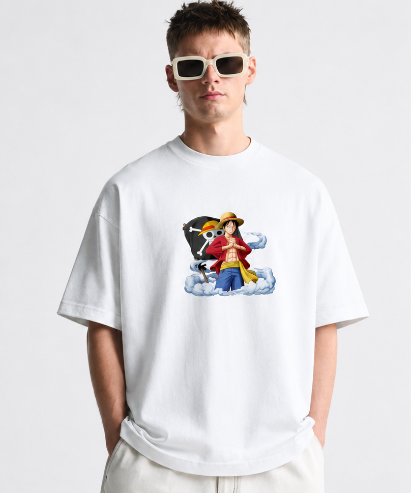 youcentric ONE PIECE: Monster Trio Oversized Graphic Tee